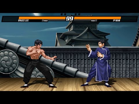 BRUCE LEE vs IP MAN - EPIC FIGHT!