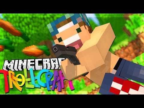 Joey Graceffa Games  - I HAVE A CARROT GUN! | Minecraft: TrollCraft