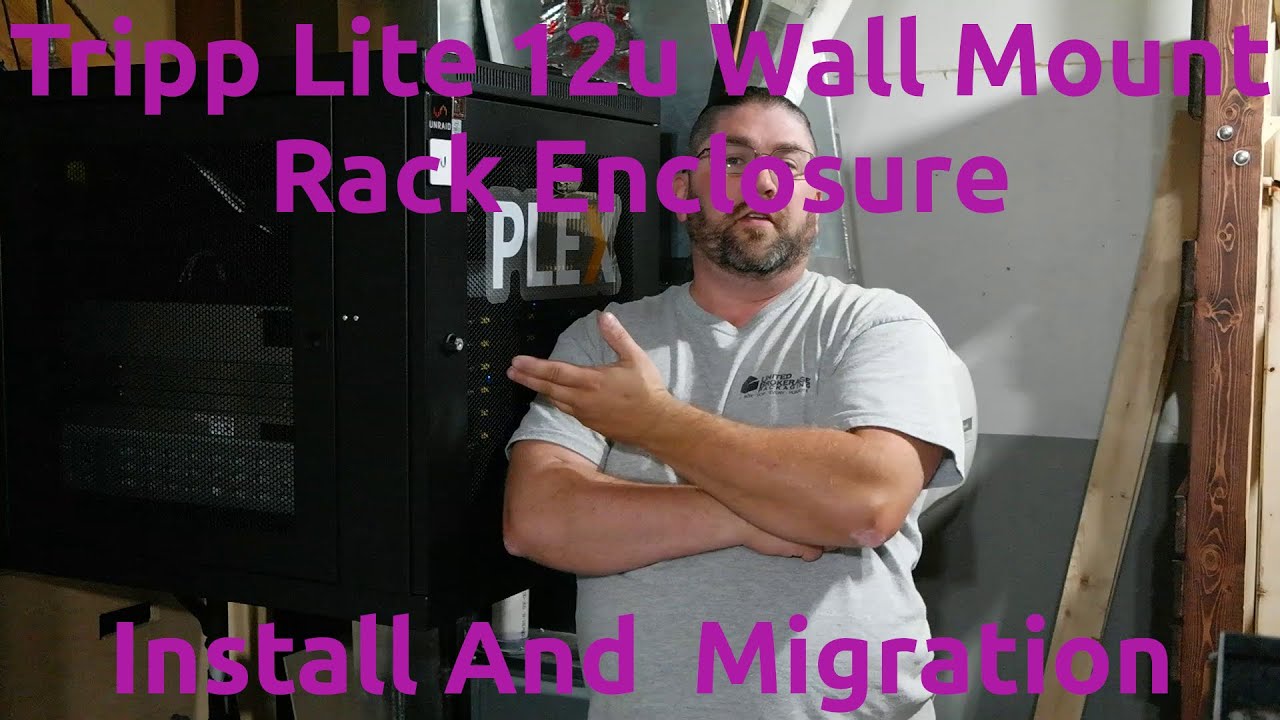 Watch video Tripp Lite 12U Wall Mount Rack Enclosure Install And Migration Now Tripp Lite 12U Wall Mount Rack Enclosure Install And Migration