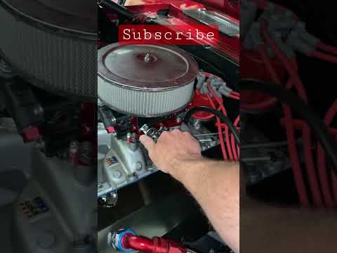 NEW QUICK FUEL Brawler Carb on the 1969 Camaro! #shorts #musclecar #camaro