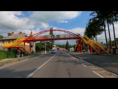 Romania DN 1 driving from Sinaia to Breaza