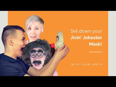 Set Down Your Jivin' Jokester Mask