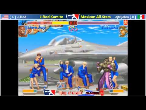 KING OF GGPO - FALL - J-Rod vs Mexican All-Stars Kumite (2/3)