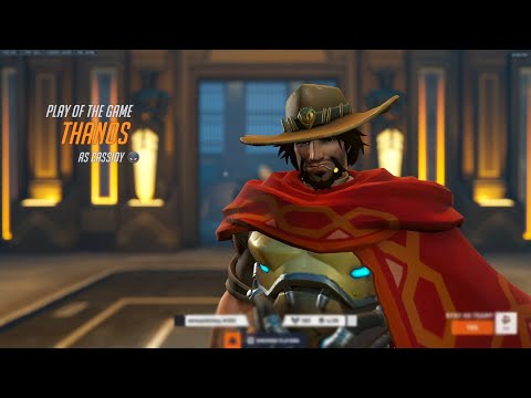 GALE DPS GOD - CASSIDY GAMEPLAY! POTG! [ OVERWATCH 2 SEASON 9 TOP 500 ]