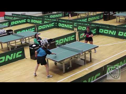 41  DKT - Seniorinnen Einzel Finale - Thönes vs.  Blau - Drei Königs Turnier 2019 - DJK Roden