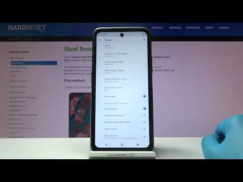 How to Activate Screen Lock Sound on NOKIA XR20 – Adjust Sound Settings
