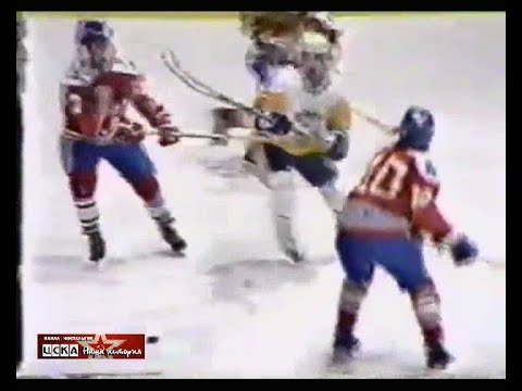 1989 Muskegon Lumberjacks - Sokol (Kiev)  Friendly ice hockey match