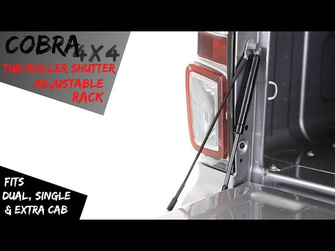 Cobra 4x4 Tailgate Assist Lift Strut Kit for Isuzu Dmax D-Max 2020 2021+ shocker shocks