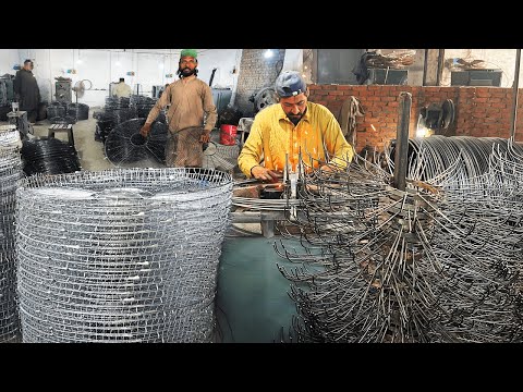 Electrical component manufacturer Made Pedestal Fans Guard | How Fans Guard are Made | fan