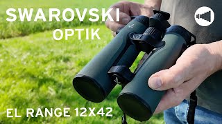 SWAROVSKI OPTIK EL Range 12X42 - Innovatives Fernglas mit Entfernungsmesser