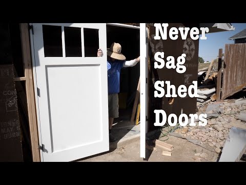 No Sag Shed Doors or Carriage Doors