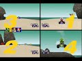 Mario Kart 64 Multiplayer VS On All 16 Tracks 4 Players