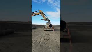 preview picture of video 'Culvert hauling in Dawson Creek BC'