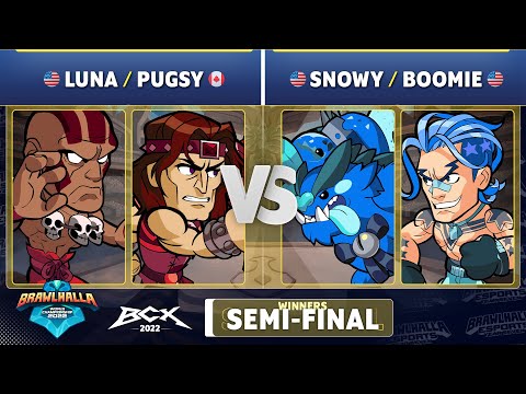 luna & Pugsy vs. Snowy & Boomie - Winners Semi-Final - Brawlhalla World Championship 2022