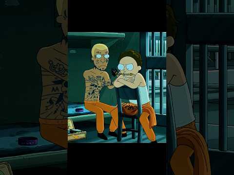 Rick sends Morty in the Matrix #rickandmorty #shorts