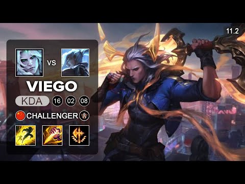 Viego Jungle vs Kayn - CN Chlallenger Patch 11.2
