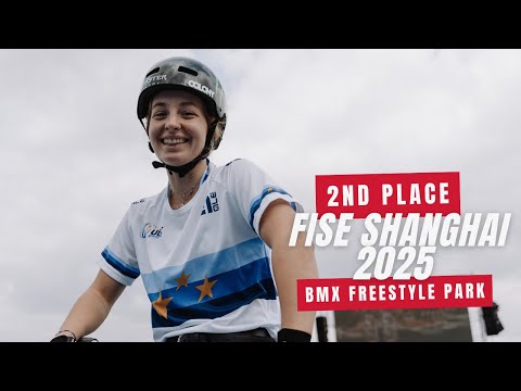 KIM LEA MÜLLER - 2ND PLACE - UCI BMX FREESTYLE WORLD CUP WOMEN FINAL - FISE SHANGHAI 2025