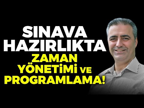 BUNLARI DENEYİN, SONUÇLARINA ŞOK OLACAKSINIZ! Sınavlara Hazırlıkta Zaman Yönetimi ve Programlama!