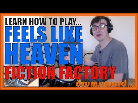 ★ Feels Like Heaven (Fiction Factory) ★ Drum Lesson PREVIEW | How To Play Song (Mike Ogletree)
