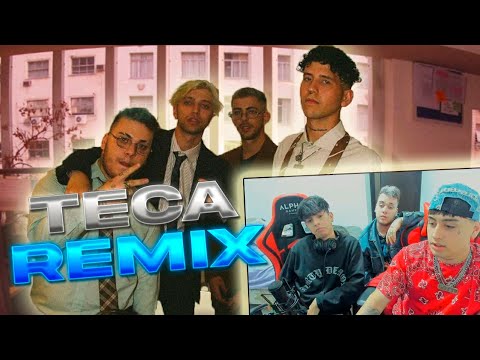Tiago, Rusher, Asan REACCIONAN a TECA REMIX Asan, Bhavi (ft. Rei, Midel, YSY A & Neo Pistea)