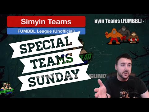 Simyin Teams!! Special Teams Sunday - Unofficial Blood Bowl Teams (Bonehead Podcast)
