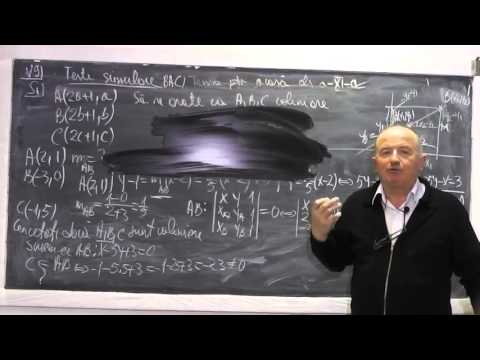 2/2 Lectia 860 - Rezolvam subiecte dintr-o culegere de teste de simulare bacalaureat - Clasa 11