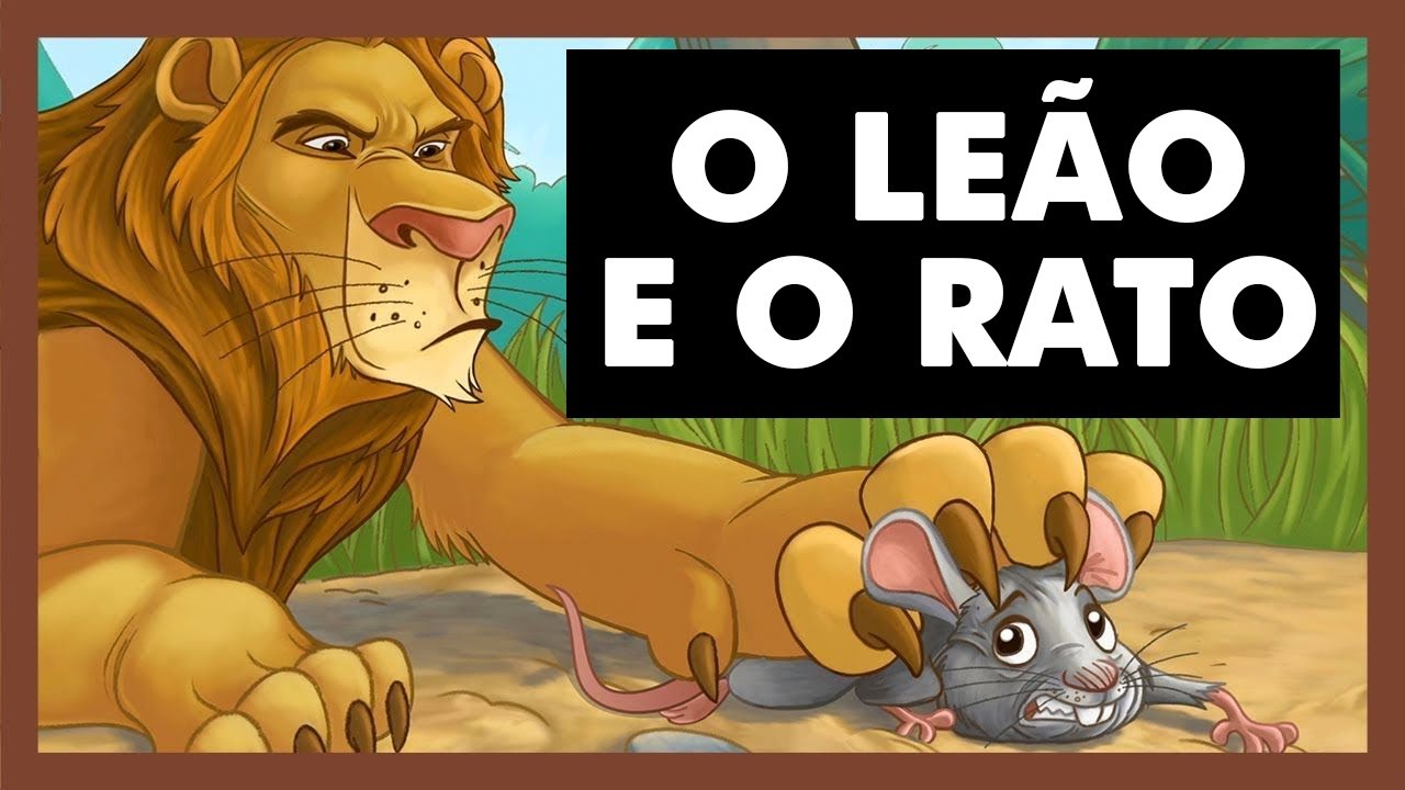 Watch Now Historinha Infantil O Leão e o Rato - Fábulas de Esopo Narradas Historinha Infantil O Leão e o Rato - Fábulas de Esopo Narradas