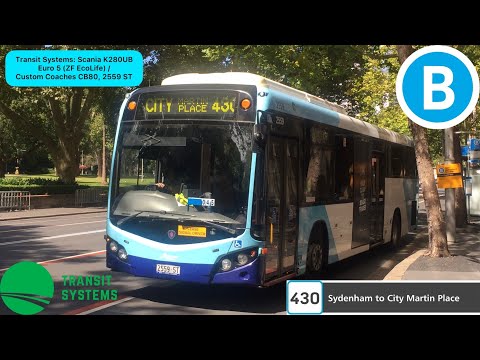 Transit Systems: Scania K280UB Euro 5 (ZF EcoLife) / Custom Coaches CB80, 2559 ST