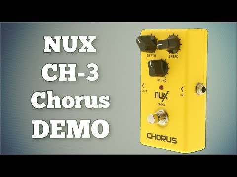 NuX CH-3 Vintage Chorus Electric Guitar Effect Pedal-FREE SHIPPING image 6