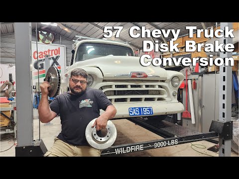 57 Chevy 3100 Disk Brake Conversion