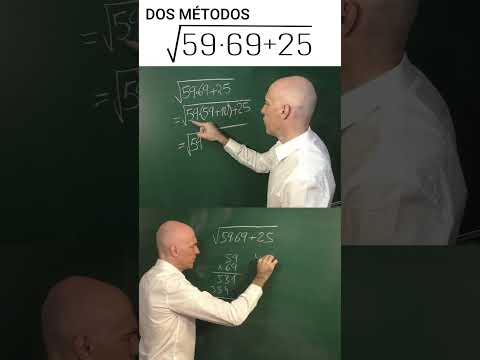 RAÍZ CUADRADA. HALLAR SU VALOR. 2 MÉTODOS. Matemáticas Básicas