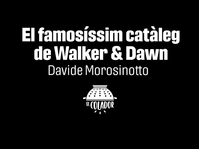 Vídeo relacionado con El famosíssim catàleg de Walker & Dawn: 28 (El jardí secret)