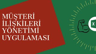Excel - CRM Uygulaması Tanıtım