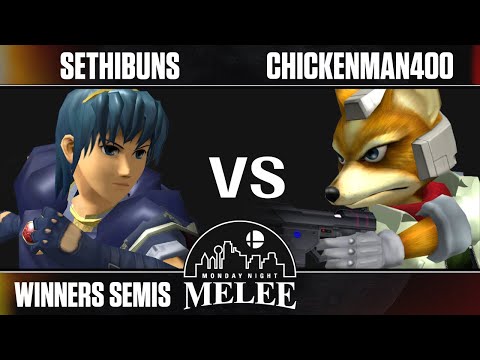 MNM 456 - Winners Semis - BrockoSpotify | sethibuns (Marth) VS Chickenman400 (Fox) - SSBM