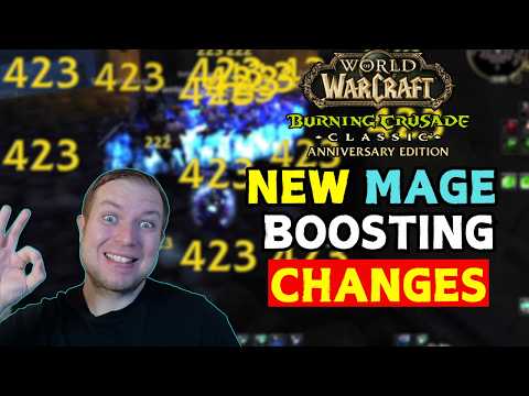 MAGE AOE IS BACK ON THE MENU IN TBC - Huge Changes! | WoW Classic TBC