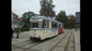 preview picture of video 'Die Straßenbahn in Naumburg am 15.9.2012'