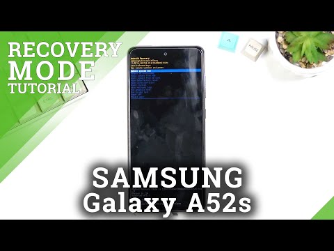 How to Enter Recovery Mode in SAMSUNG Galaxy A52s - Open Recovery Mode