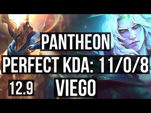 PANTH vs VIEGO (TOP) | 11/0/8, Legendary, 600+ games | EUW Master | 12.9