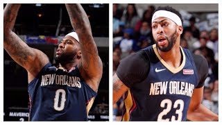 DeMarcus Cousins - Anthony Davis - New Orleans Pelicans