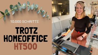 5 einfache Gewohnheiten + 1 Laufband = 10000 Schritte trotz Homeoffice! (Miweba Sports HT500)