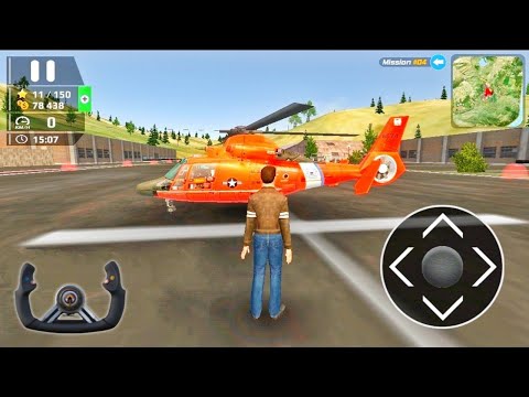 HFPS Helicopters Flight Pilot and Car Driver Simulator - AndroidGameplay