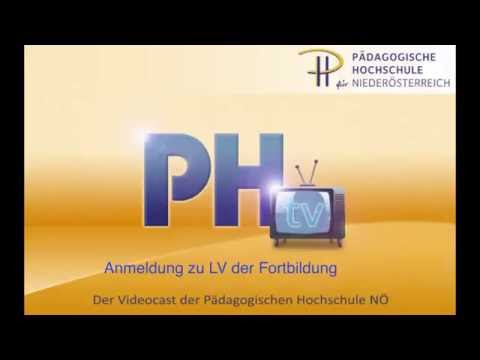 How-To: Anmeldung zu LV der Fortbildung