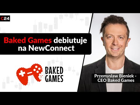 7 września na NewConnect zadebiutowała spółka Baked Games | Przemysław Bieniek, CEO Baked Games
