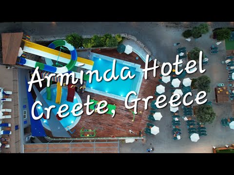 Arminda Hotel Hersonissos Crete Greece shot with Mavic Air 2S2