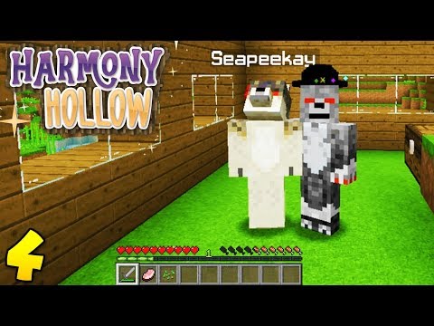 I'M A WEREWOLF NOW! Minecraft Harmony Hollow EP4 - Modded SMP S4