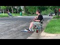 Dan Israel plays "Waiting So Long" for an impromptu block party on his block in St. Louis Park