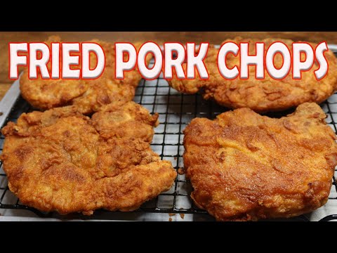 FRIED PORK CHOP RECIPE | JUICY PORK CHOPS