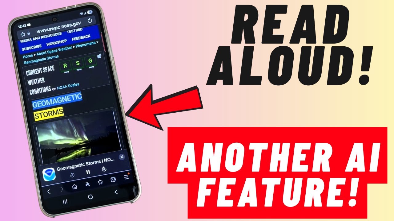 How to Use READ ALOUD AI Feature on Samsung Galaxy