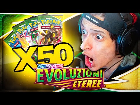 ZANO vs 50 PACCHI POKEMON di EVOLUZIONI ETEREE! 🔥