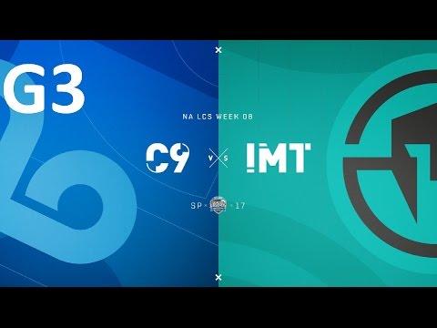 C9 vs IMT Game 3 Highlights - 2017 NALCS SPRING SPLIT - WEEK 7 DAY 2